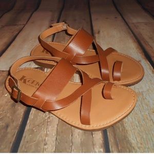 Kork-Ease Cheri Brown leather sandals